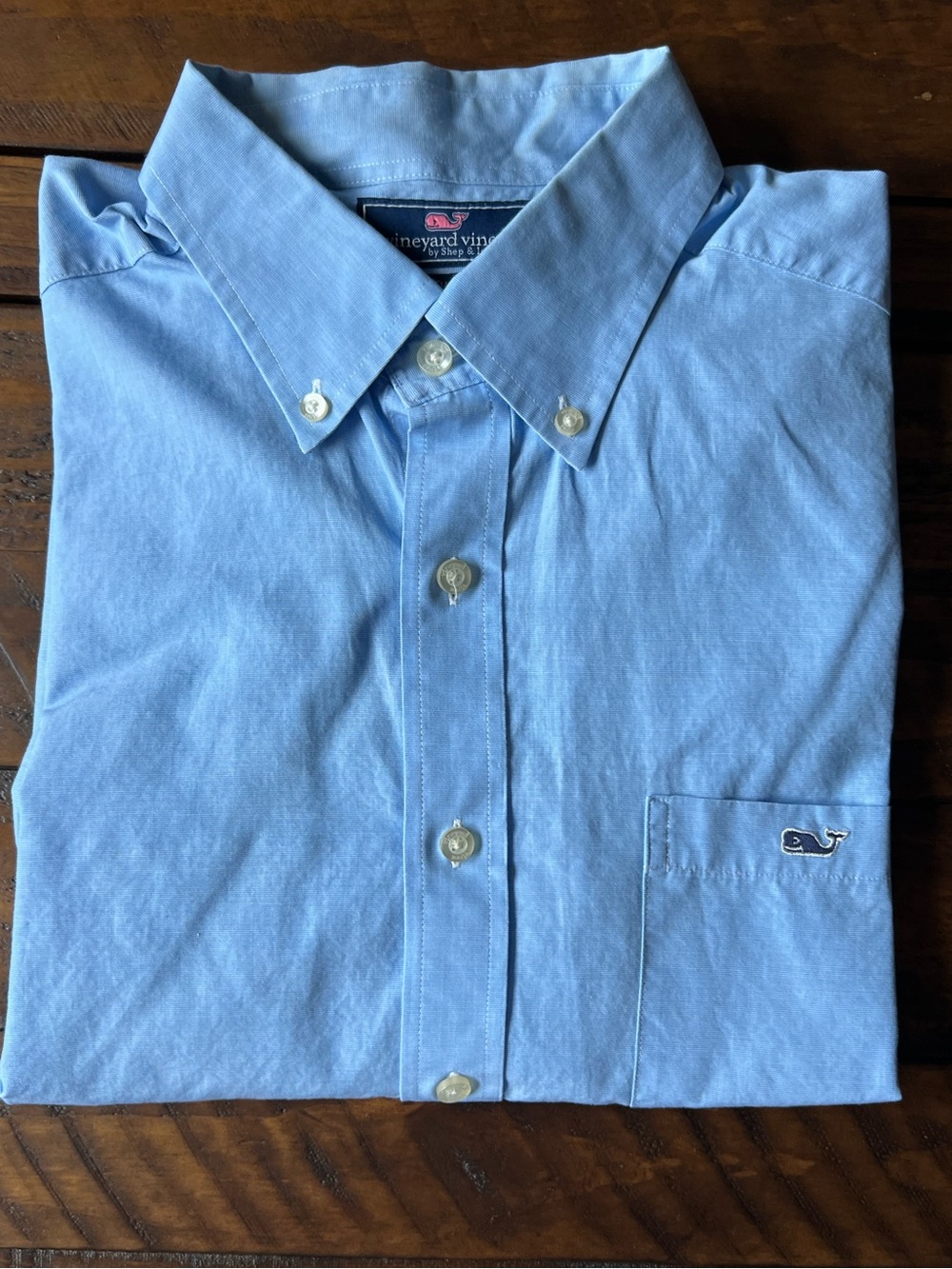 Vineyard Vines Men's Light Blue Button-Down Shirt